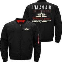 Thumbnail for AIR TRAFFIC CONTROLLERS QUOTE & GIFT IDEA BOMBER FLIGHT AVIATOR JACKET - PILOTSX