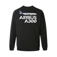 Thumbnail for AIRBUS 300 MEN'S OVERSIZED FLEECE CREW SWEATSHIRT - PILOTSX