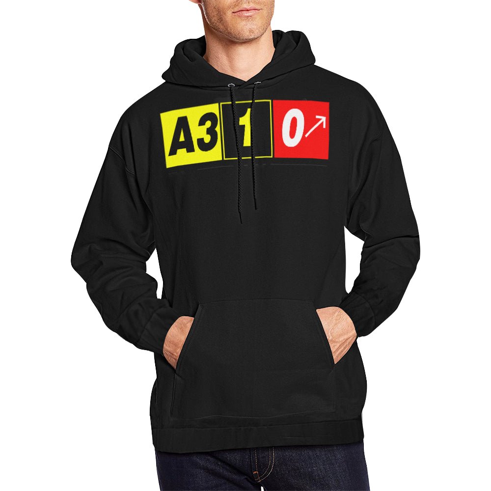 AIRBUS 310 ALL OVER PRINT HOODIE JACKET - PILOTSX