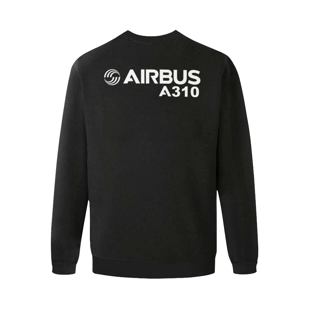 AIRBUS 310 MEN'S OVERSIZED FLEECE CREW SWEATSHIRT - PILOTSX