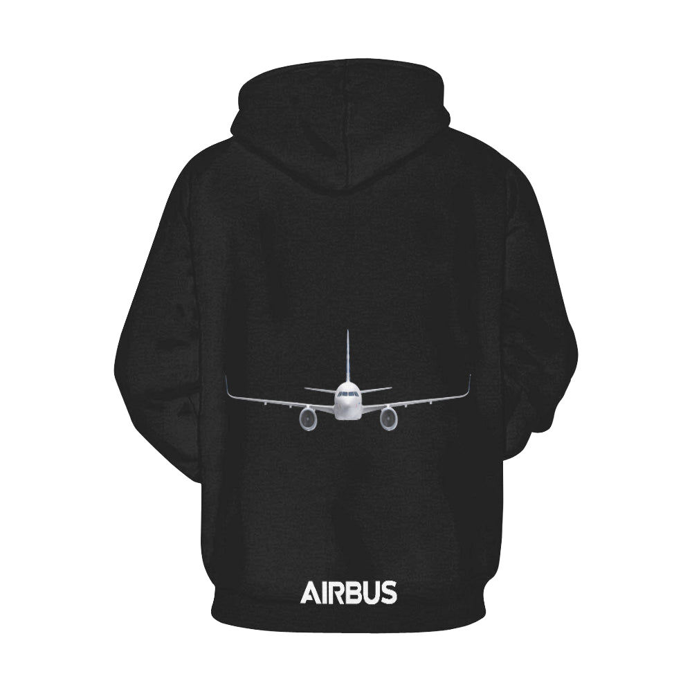 AIRBUS 320 ALL OVER PRINT HOODIE JACKET - PILOTSX