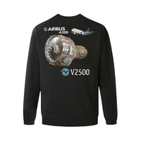 Thumbnail for AIRBUS 320 MEN'S OVERSIZED FLEECE CREW SWEATSHIRT - PILOTSX