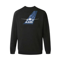 Thumbnail for AIRBUS 320 MEN'S OVERSIZED FLEECE CREW SWEATSHIRT - PILOTSX