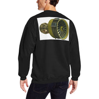 Thumbnail for AIRBUS 320 MEN'S OVERSIZED FLEECE CREW SWEATSHIRT - PILOTSX