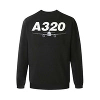 Thumbnail for AIRBUS 320 MEN'S OVERSIZED FLEECE CREW SWEATSHIRT - PILOTSX