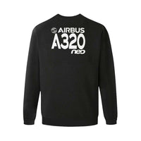 Thumbnail for AIRBUS 320 MEN'S OVERSIZED FLEECE CREW SWEATSHIRT - PILOTSX