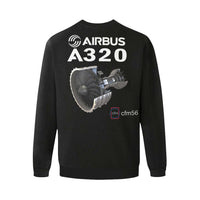 Thumbnail for AIRBUS 320 MEN'S OVERSIZED FLEECE CREW SWEATSHIRT - PILOTSX