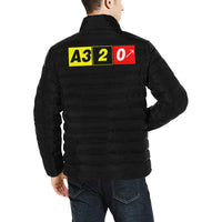 Thumbnail for AIRBUS 320 MEN'S STAND COLLAR PADDED JACKET - PILOTSX