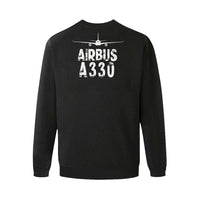 Thumbnail for AIRBUS 330 MEN'S OVERSIZED FLEECE CREW SWEATSHIRT - PILOTSX