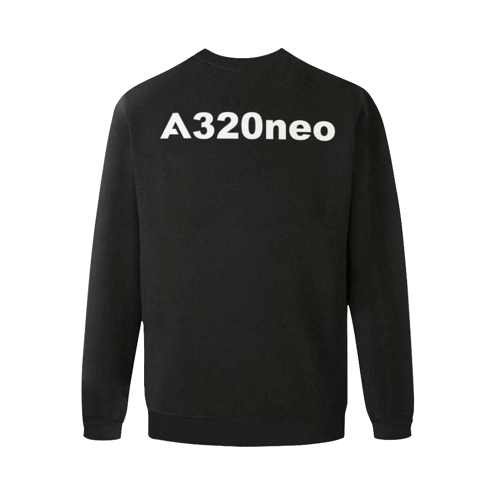 AIRBUS 330 MEN'S OVERSIZED FLEECE CREW SWEATSHIRT - PILOTSX