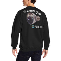 Thumbnail for AIRBUS 330 MEN'S OVERSIZED FLEECE CREW SWEATSHIRT - PILOTSX