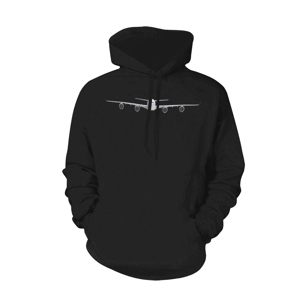 AIRBUS 340 ALL OVER PRINT HOODIE JACKET - PILOTSX