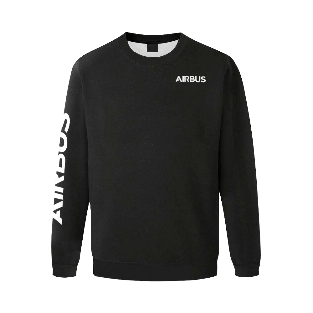 AIRBUS 340 MEN'S OVERSIZED FLEECE CREW SWEATSHIRT - PILOTSX