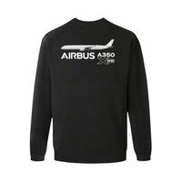 Thumbnail for AIRBUS 350 MEN'S OVERSIZED FLEECE CREW SWEATSHIRT - PILOTSX