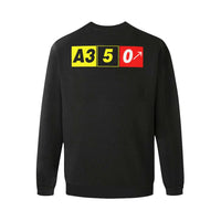 Thumbnail for AIRBUS 350 MEN'S OVERSIZED FLEECE CREW SWEATSHIRT - PILOTSX