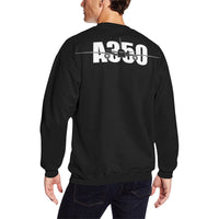 Thumbnail for AIRBUS 350 MEN'S OVERSIZED FLEECE CREW SWEATSHIRT - PILOTSX