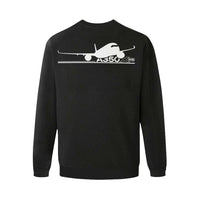 Thumbnail for AIRBUS 350 MEN'S OVERSIZED FLEECE CREW SWEATSHIRT - PILOTSX