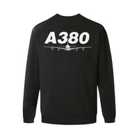 Thumbnail for AIRBUS 350 MEN'S OVERSIZED FLEECE CREW SWEATSHIRT - PILOTSX