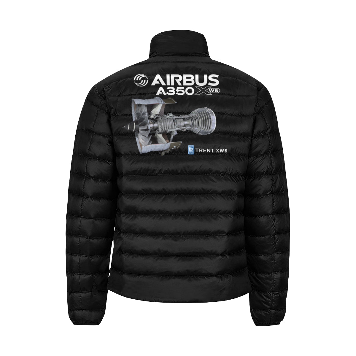 AIRBUS 350 MEN'S STAND COLLAR PADDED JACKET - PILOTSX