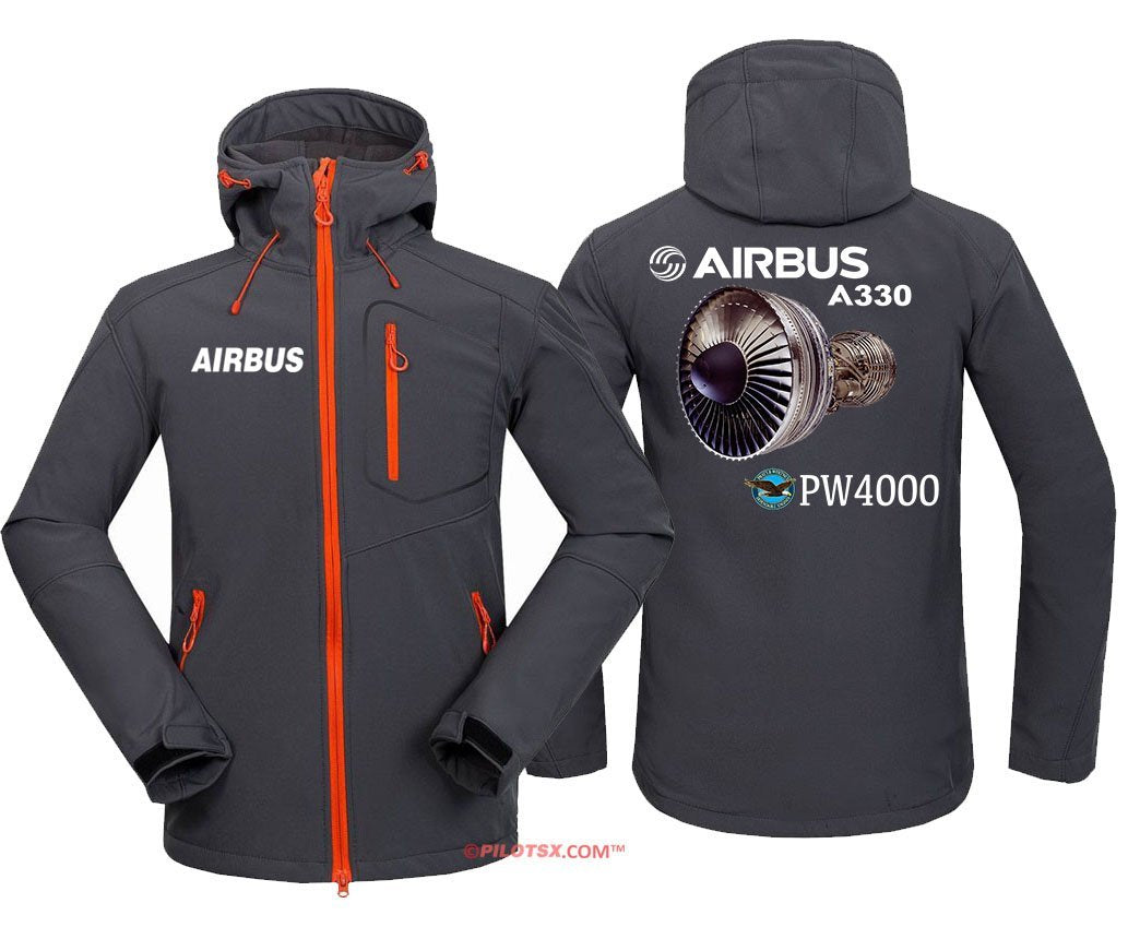 AIRBUS A330 PW4000 FLEECE HOODIE THE AV8R