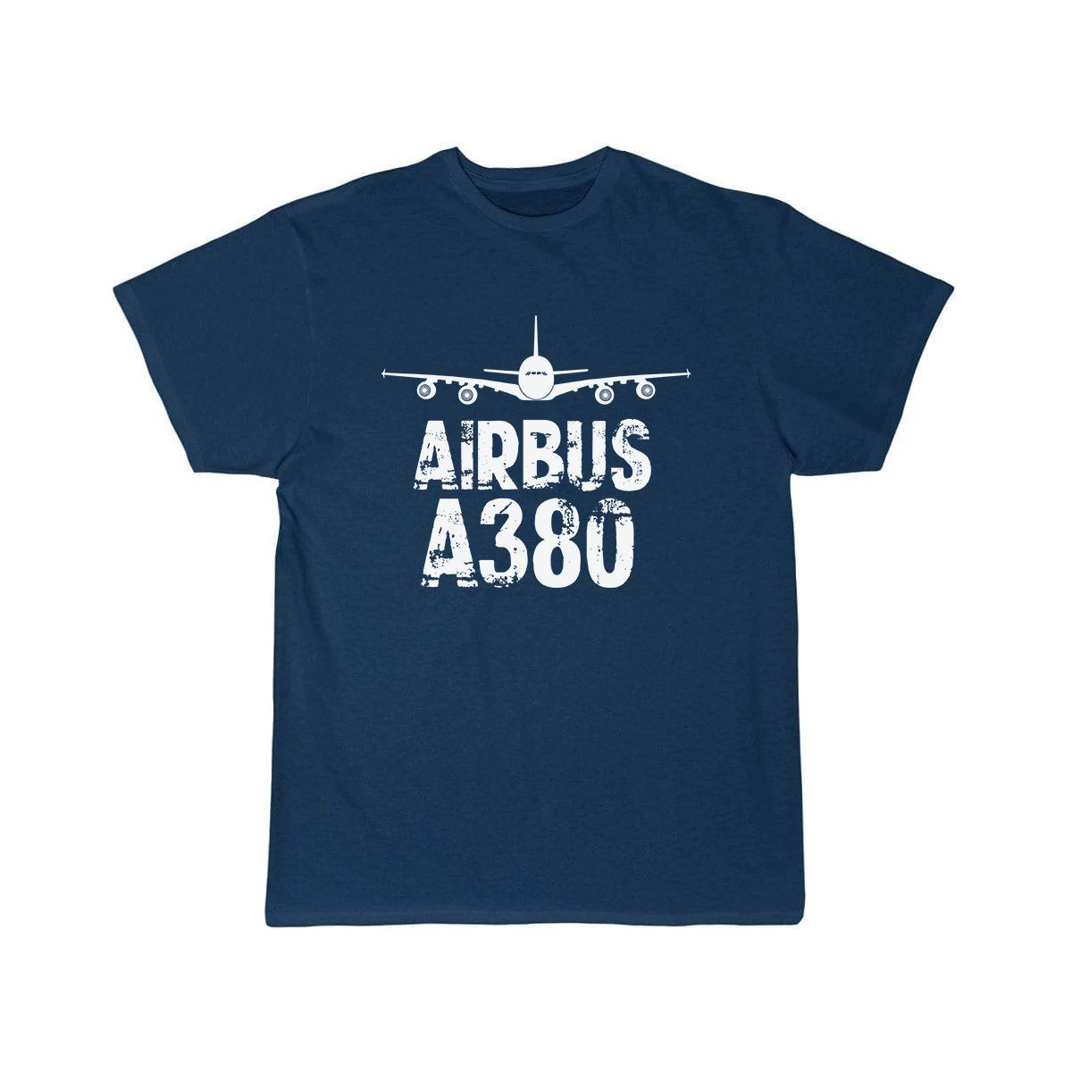 Airbus A380 Fade Aviation Pilot T-Shirt THE AV8R
