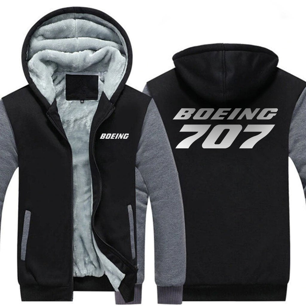 B707 DESIGNED ZIPPER SWEATER THE AV8R