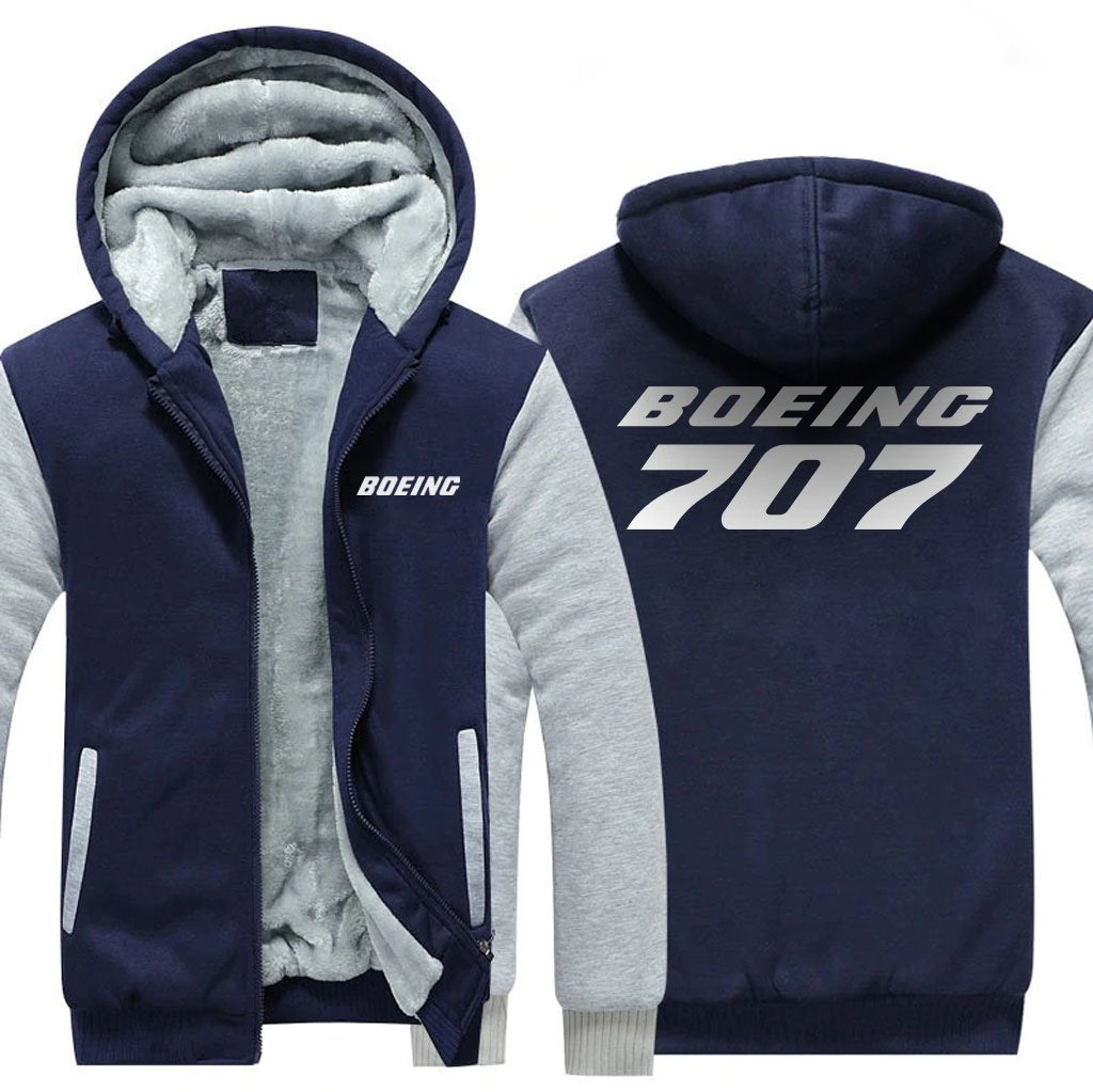 B707 DESIGNED ZIPPER SWEATER THE AV8R