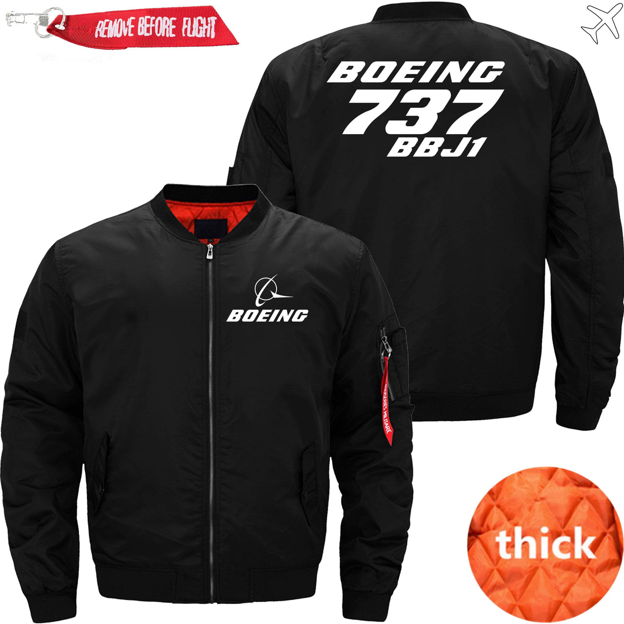 Boeing 737BBJI Ma-1 Bomber Jacket Flight Jacket Aviator Jacket THE AV8R