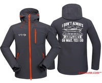 Thumbnail for I DON'T ALWAYS STOP AND LOOK AT AIRPLANES,YES I DO DESIGNED HOODIE THE AV8R