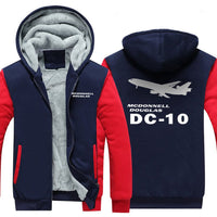 Thumbnail for MCDONNELL DOUGLAS DC 10 DESIGNED ZIPPER SWEATER THE AV8R