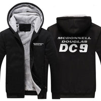 Thumbnail for MCDONNELL DOUGLAS DC 9 DESIGNED ZIPPER SWEATER THE AV8R