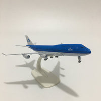 Thumbnail for KLM Boeing b747 Plane Model Airplane Model Aircraft Model 1:300 scale Diecast Metal planes AV8R