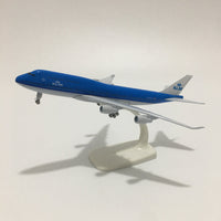 Thumbnail for KLM Boeing b747 Plane Model Airplane Model Aircraft Model 1:300 scale Diecast Metal planes AV8R
