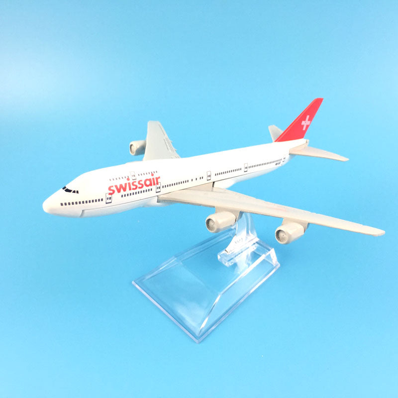 Swiss Air Swissair Airlines Boeing 747 B747 200 Airways Airplane Model Plane Model W Stand Aircraft Gift AV8R