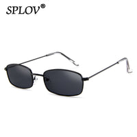 Thumbnail for Vintage Small Rectangle Sunglasses Men Women Retro Metal Frame Sun Glasses AV8R