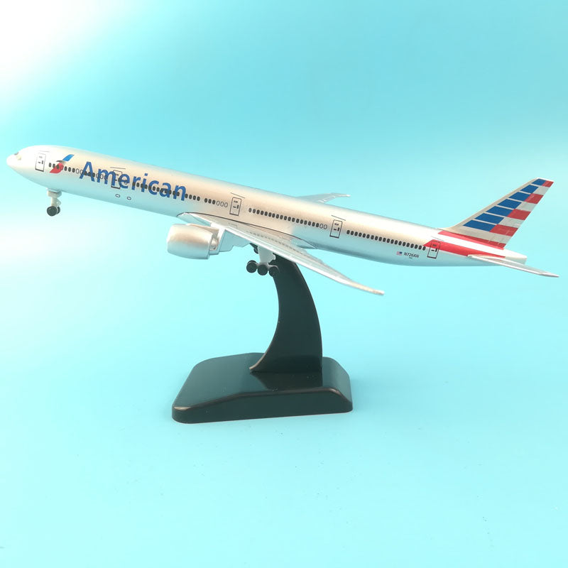 American Airlines Boeing 777 Airplane model  Plane model 16CM UNITED STATES OF AMERICA Aircraft AV8R