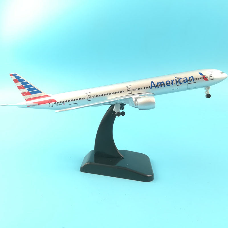 American Airlines Boeing 777 Airplane model  Plane model 16CM UNITED STATES OF AMERICA Aircraft AV8R