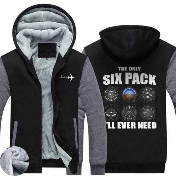 SIX PACK ZIPPER SWEATERS THE AV8R