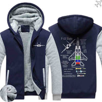 Thumbnail for THE F-1 5 EAGLE HOODIES ZIPPER SWEATERS THE AV8R