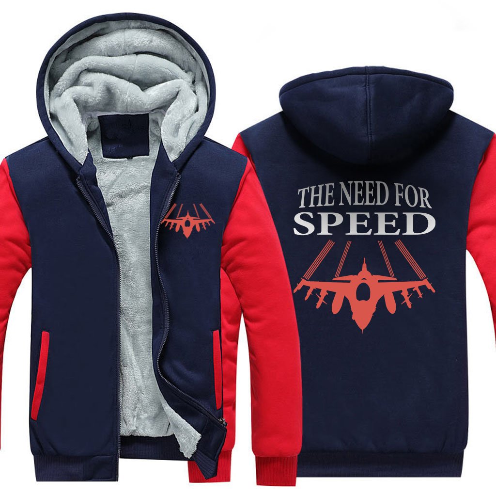 THE NEED FOR SPEED DESIGNED ZIPPER SWEATER THE AV8R