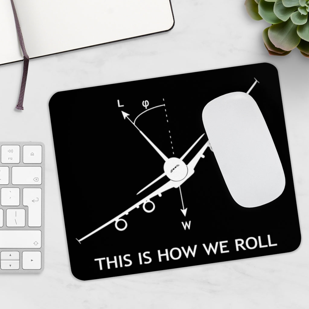 AIRBUS 380 - MOUSE PAD Printify