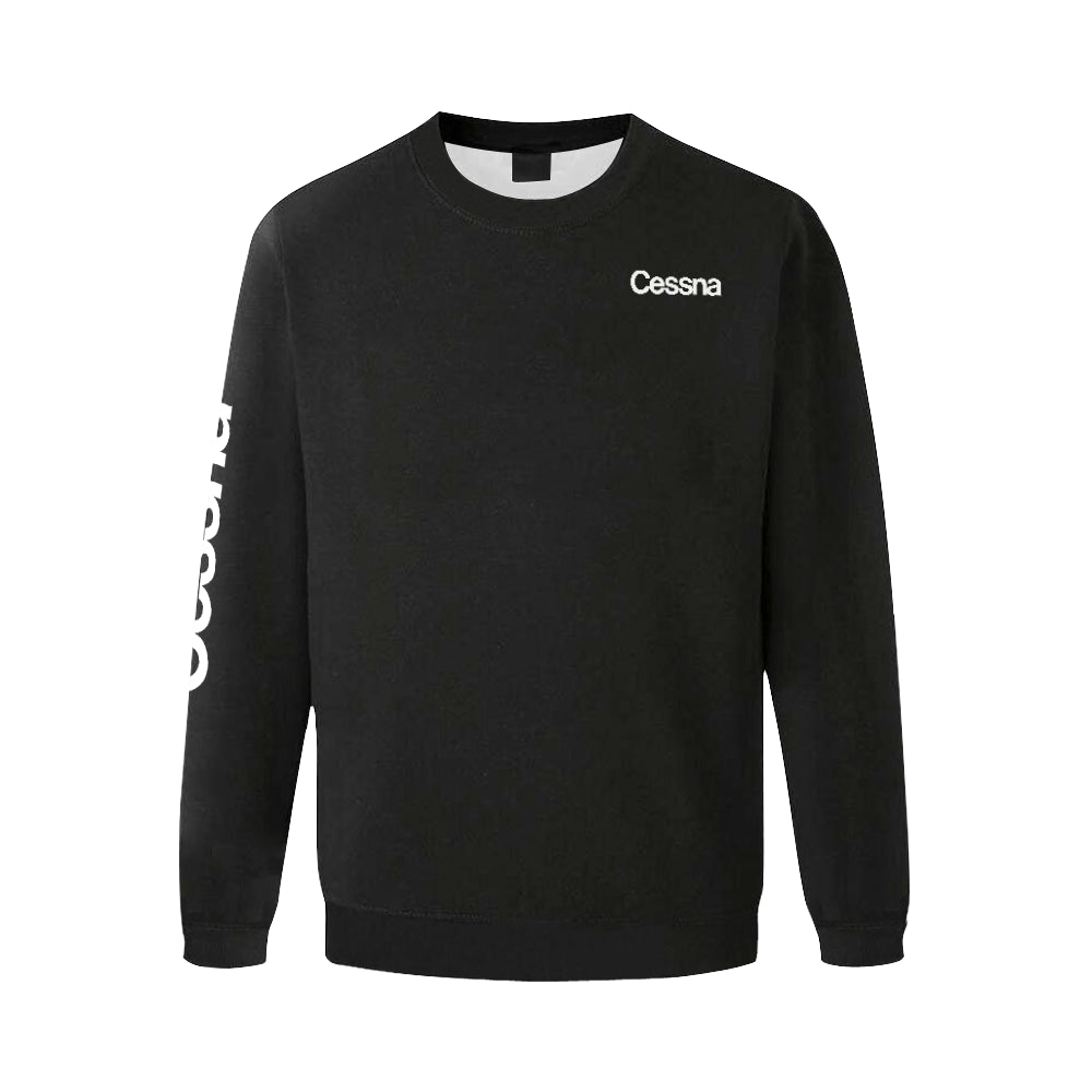 CESSNA - 350 Men's Oversized Fleece Crew Sweatshirt e-joyer