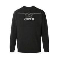 Thumbnail for Cessna 172 Men's Oversized Fleece Crew Sweatshirt e-joyer