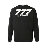 Thumbnail for BOEING 777 Men's Oversized Fleece Crew Sweatshirt e-joyer