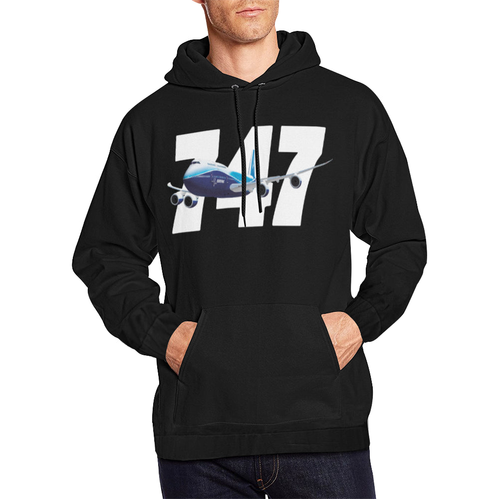 Boeing 747 All Over Print Hoodie jacket e-joyer