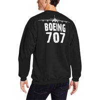 Thumbnail for BOEING 707 Men's Oversized Fleece Crew Sweatshirt e-joyer