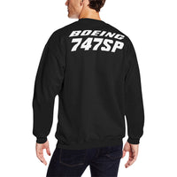 Thumbnail for BOEING 747 SP Men's Oversized Fleece Crew Sweatshirt e-joyer