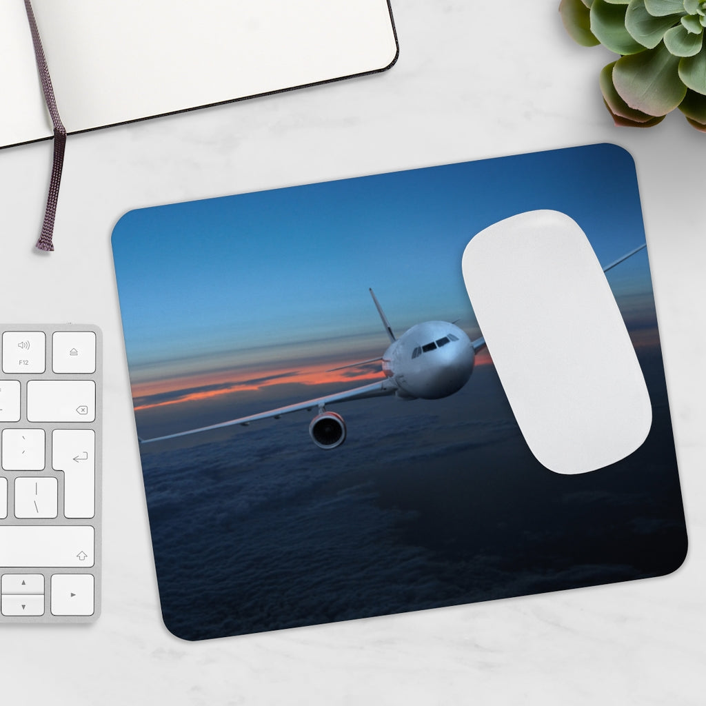 AIRCRAFT BLUE -  MOUSE PAD Printify