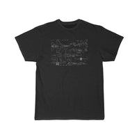 Thumbnail for F16 Jet Aircraft Fighter Jet Blueprint Design T SHIRT THE AV8R