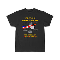 Thumbnail for Model Building Pilot Airplane T-SHIRT THE AV8R